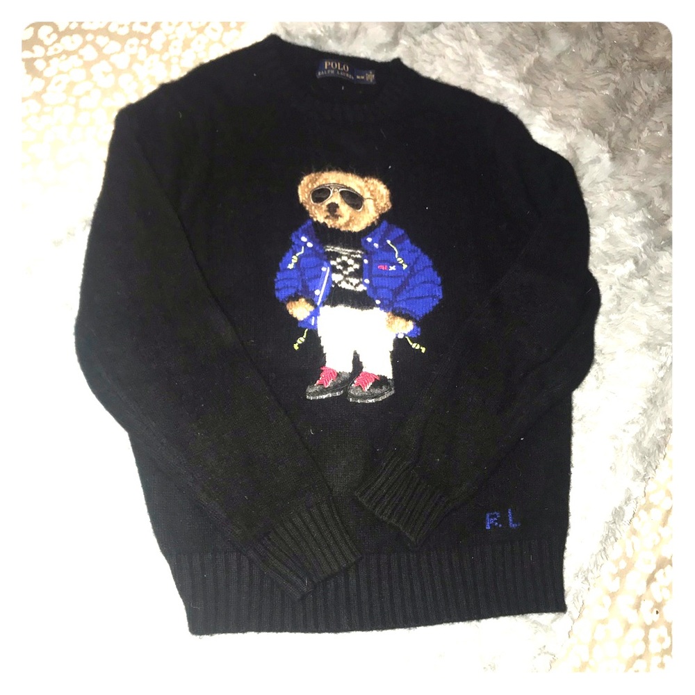 Ralph Lauren polo bear wool sweater